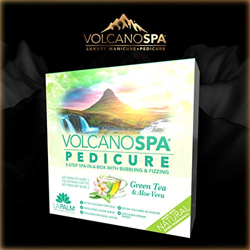 Volcano Spa Pedicure 7 scents 5 Step Spa -In a BOX, 7 PK