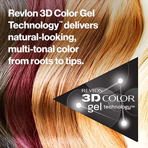 Revlon Permanent Hair Color, Permanent Hair Dye, Colorsilk with 100% Gray Coverage, Ammonia-Free, Keratin and Amino Acids, 51 light Brown, 4.4 Oz (Pack of 3)