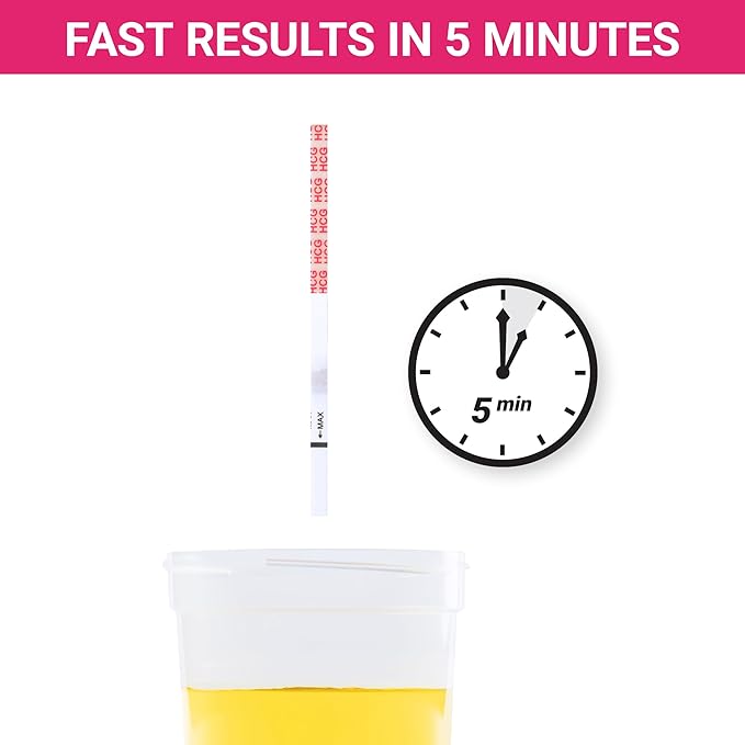 75 Pack Pregnancy Test Strips, Rapid and Accurate Results