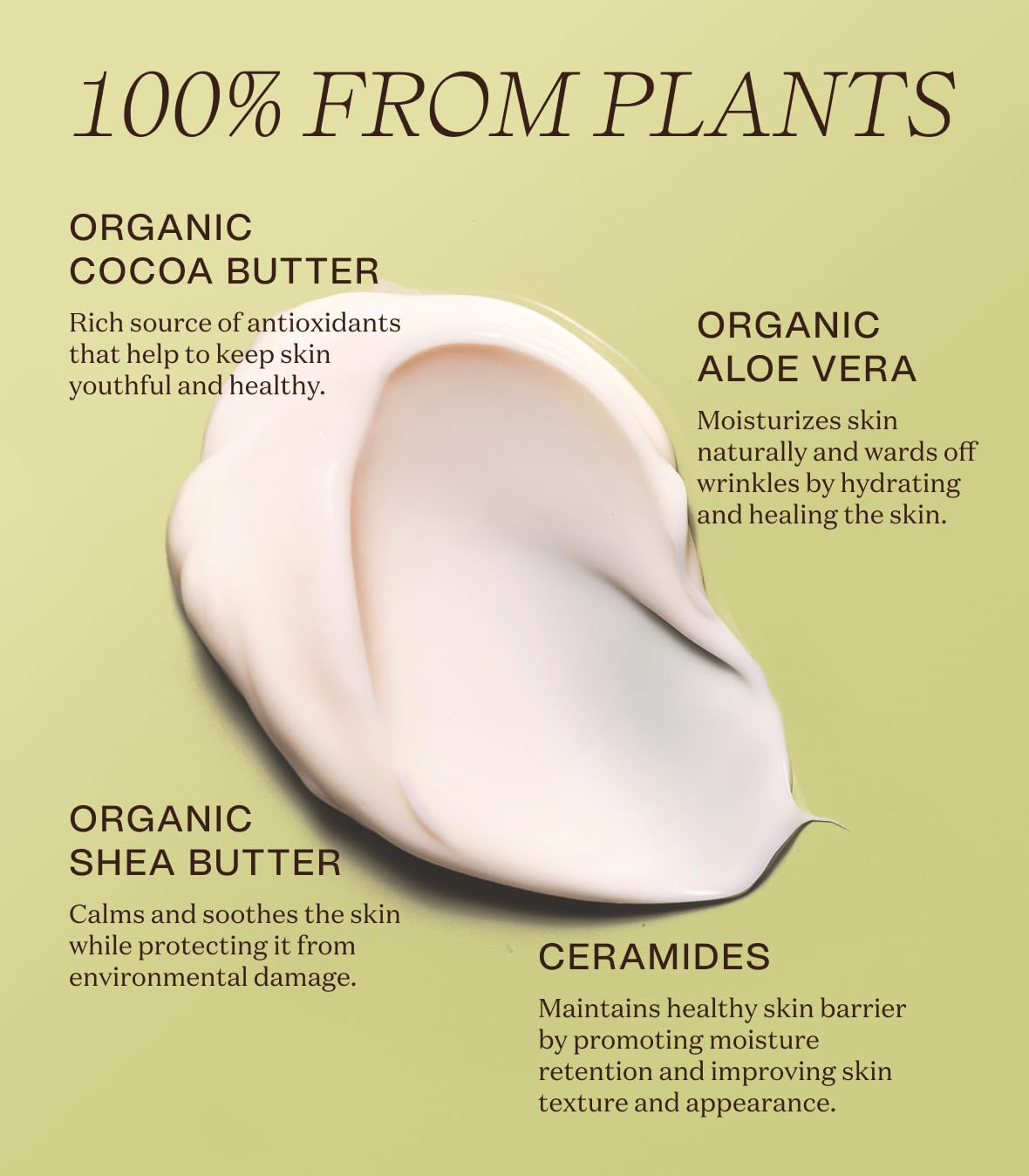 Organic Shea Butter Hand & Body Lotion For Dry and Sensitive Skin – Non Toxic, Vegan, Cruelty-Free, Natural, Gluten Free, Effectively Moisturizes and Rejuvenates Skin – 1 Pack