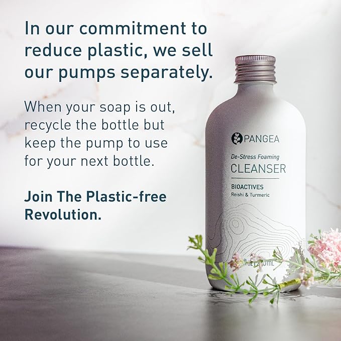 Pangea Organics - Natural Niacinamide + Reishi Pore Purifying Peptide Toner | Vegan, Non-Toxic, Sustainable Clean Beauty (Glass Bottle, 4 fl oz | 118 ml)