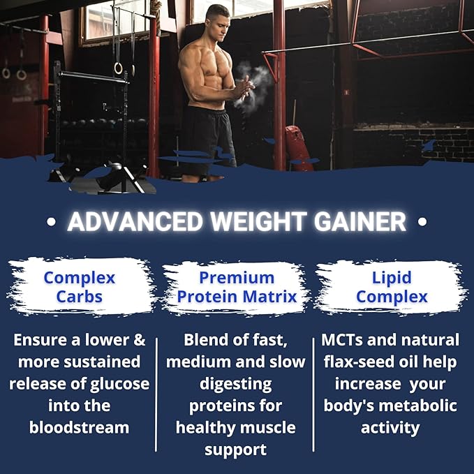 Gaspari Nutrition Real Mass Advanced Weight Gainer, Strawberry Milkshake, 12 Pound
