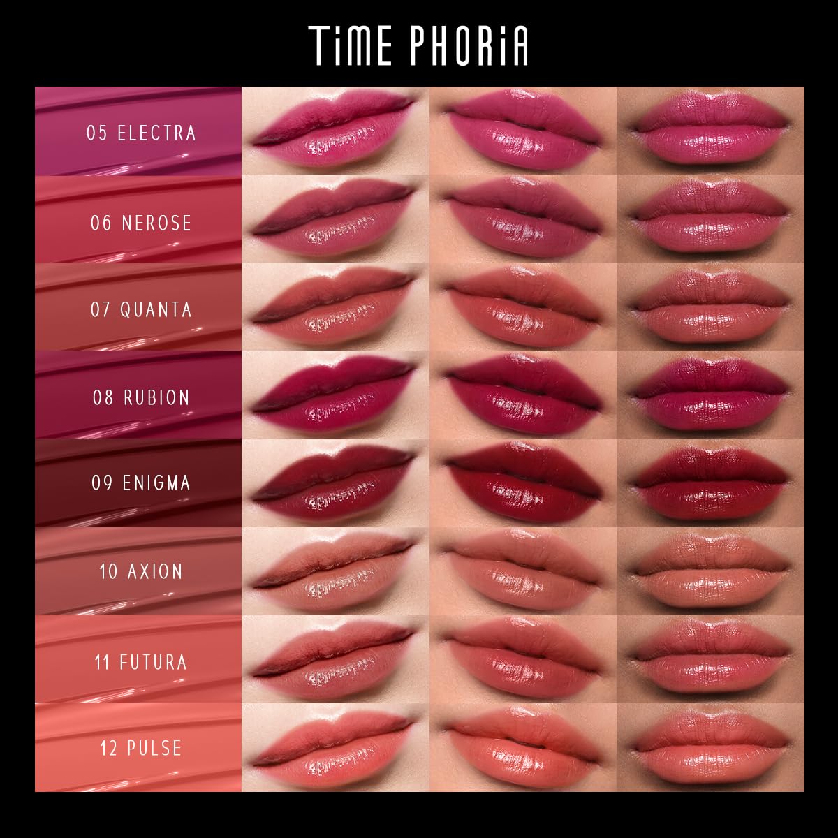 STELLAR DUST LIP STAIN-Long Lasting, Waterproof and Transferproof Lip Tint, Glossy Finish Lip Gloss, Lightweight Lipstick, High Coverage, Vivid Color (01)