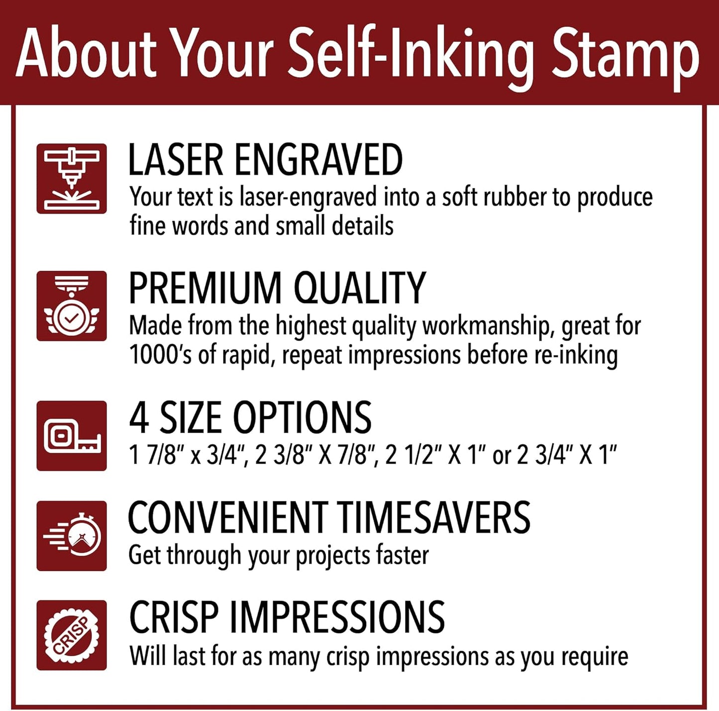 Urgent Time Sensitive Office Stamp | 4 Different Sizes | 20 Designs | Multiple Color Options | Perfect for Quick Validation of Office Documents (Urgent Time Sensitive, Large)