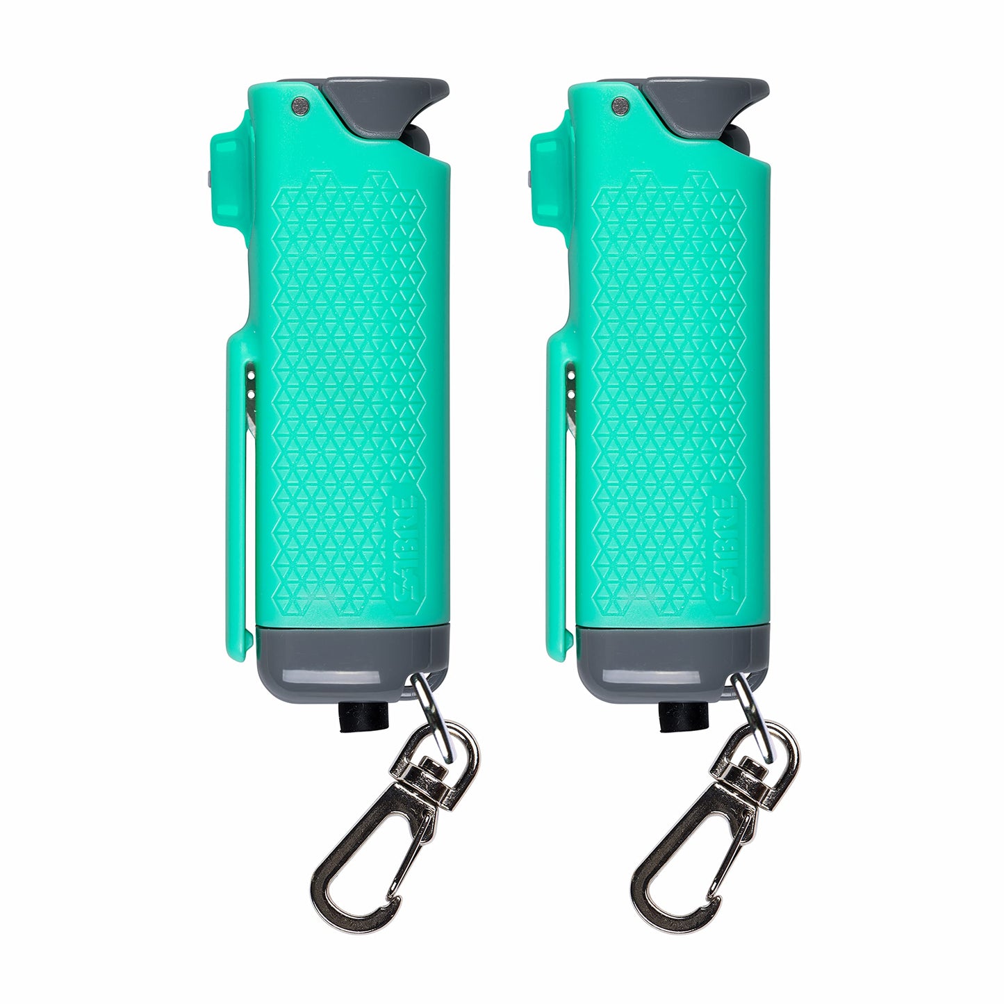 SABRE Safe Escape 3-In-1 Pepper Gel With Seat Belt Cutter & Window Breaker, Maximum Strength Pepper Spray, Snap Clip Keychain for Easy Carry & Fast Access, 0.54 fl oz, Easy to Use Fast Flip Top Safety