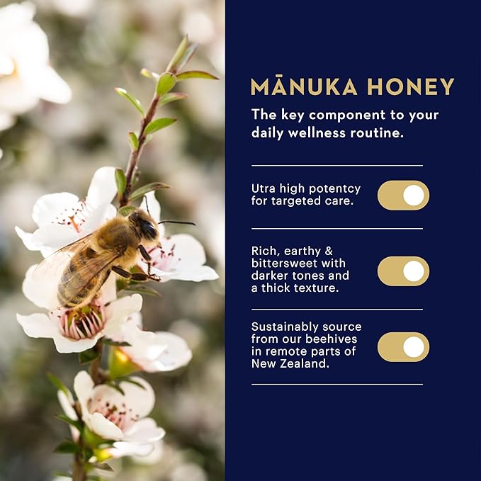 Manuka Health Manuka Honey Lozenges – 15 Propolis Lozenges – Natural Throat Lozenges Infused with Raw Manuka Honey, New Zealand Propolis and Vitamin C for Immune Support