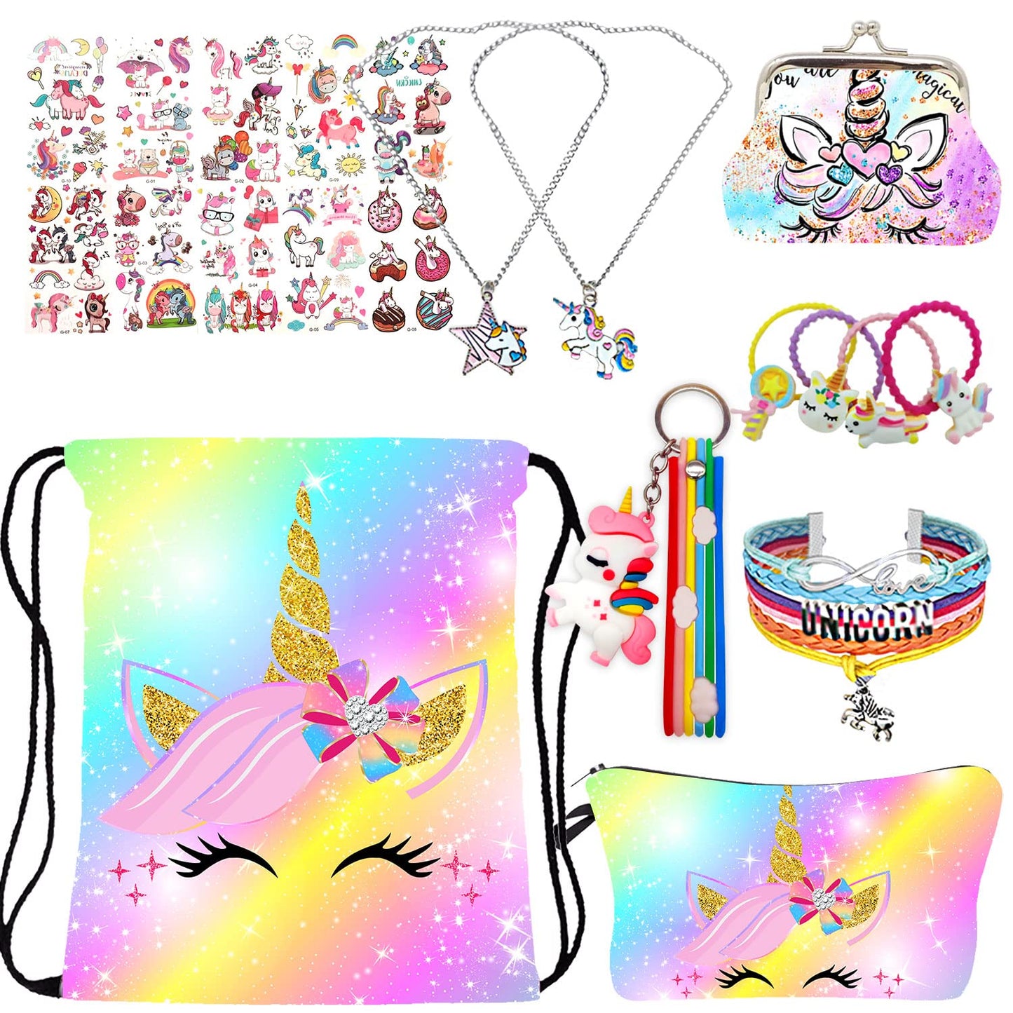RLGPBON Unicorn Gifts for Girls,Unicorn Toys for Girls Age 4-6,Unicorn birthday Girls Gift Age 6-8