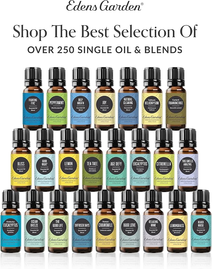 Edens Garden Breathe Easier Essential Oil Blend- 100% Pure Premium Grade, Undiluted, Natural, Therapeutic, Aromatherapy, The Best for Skin, Humidifiers, Candle 30 ml (1 fl oz)