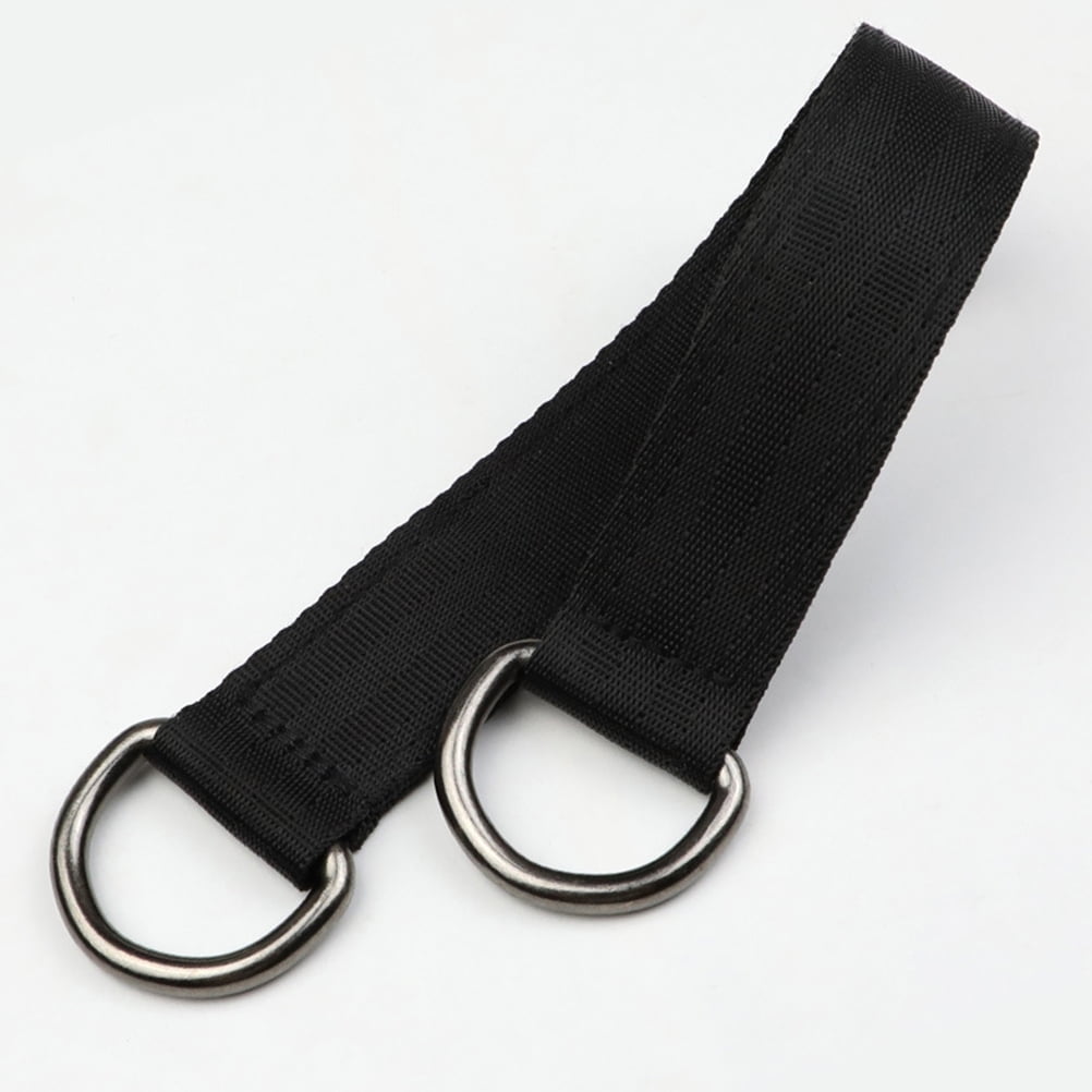 UPOUART 6Pcs Tree Swings Straps Black for Outdoor Swing Accessory and Load Bearing