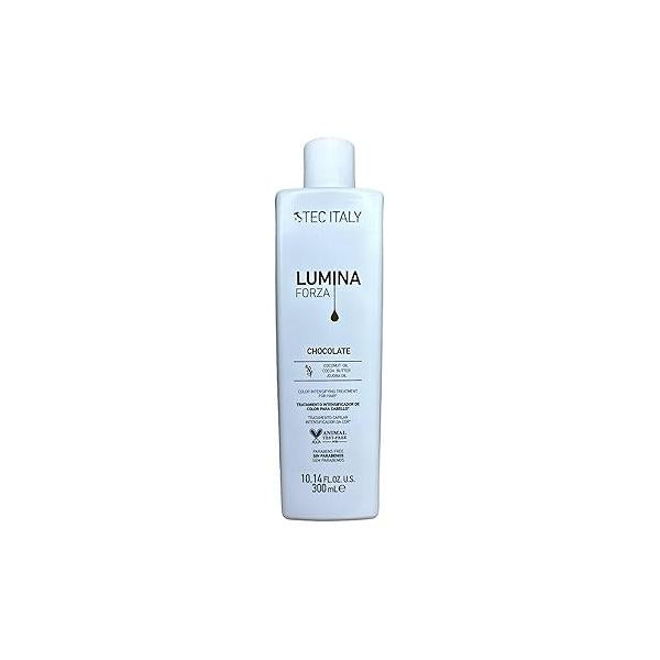 Tec Italy Lumina Forza Colore Red Rojo, Color Intensifier Mask Treatment For Colored Hair. Parabens Free Hair Treatment, Animal Test Free. 10.14 FL.OZ. U.S. (300 ml) (Red)