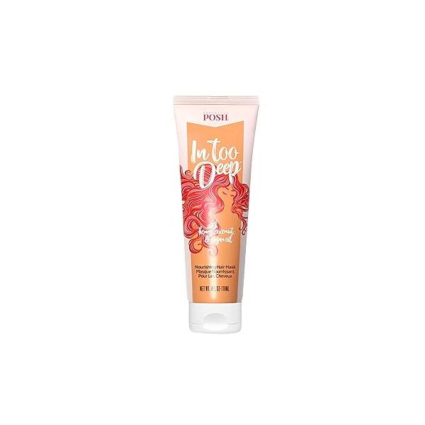 Perfectly Posh - In Too Deep Nourishing Hair Mask Conditioner for Dry & Damaged Restores Strengthens All Types 3oz
