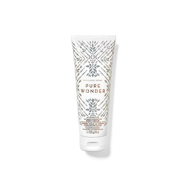 Bath & Body Works Pure Wonder Ultimate Hydration Cream Gift Set For Women, 8 Fl Oz (Pure Wonder)