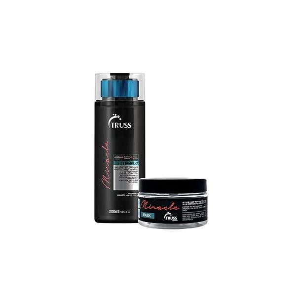 TRUSS Miracle Hair Mask - Deep Conditioning Treatment Bundle With Shampoo