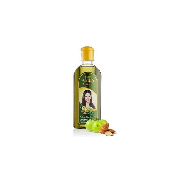 Vatika Naturals Amla Hair Oil - Nourishing Herbal for Stronger, Thicker & Shinier Enriched with Extracts to Reduce Fall, Strengthen Roots Promote Healthy Growth 300ml